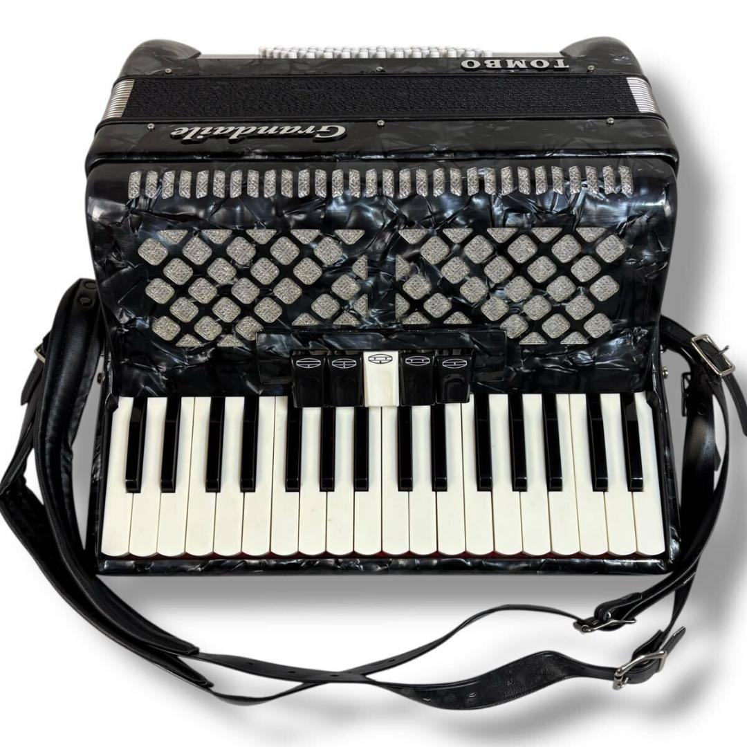 【美品】TOMBO Grandaile GT-60 アコーディオンソフトケース付