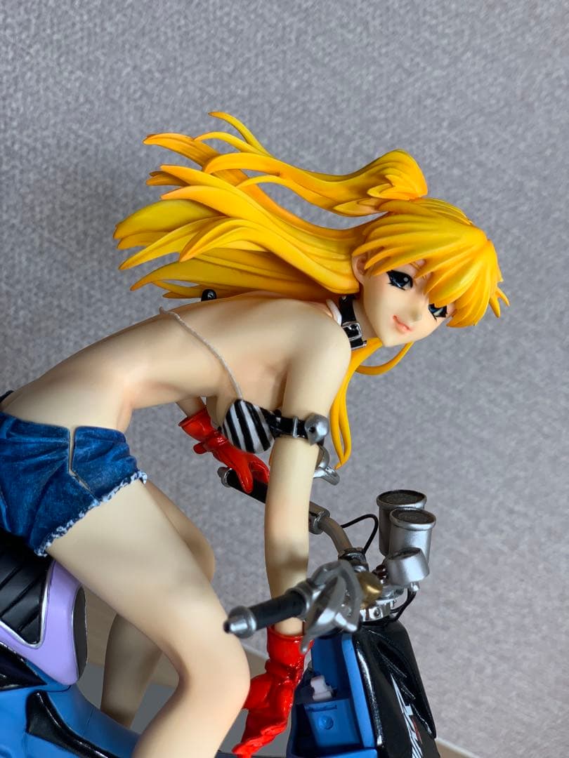 ガレージキット 完成品 エヴァンゲリオン アスカ バイク