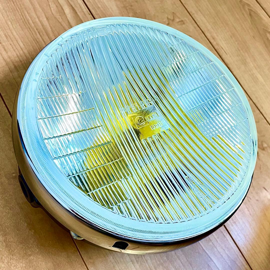 当時物 シビエ 凹み ヘッドライト CIBIE 極美品