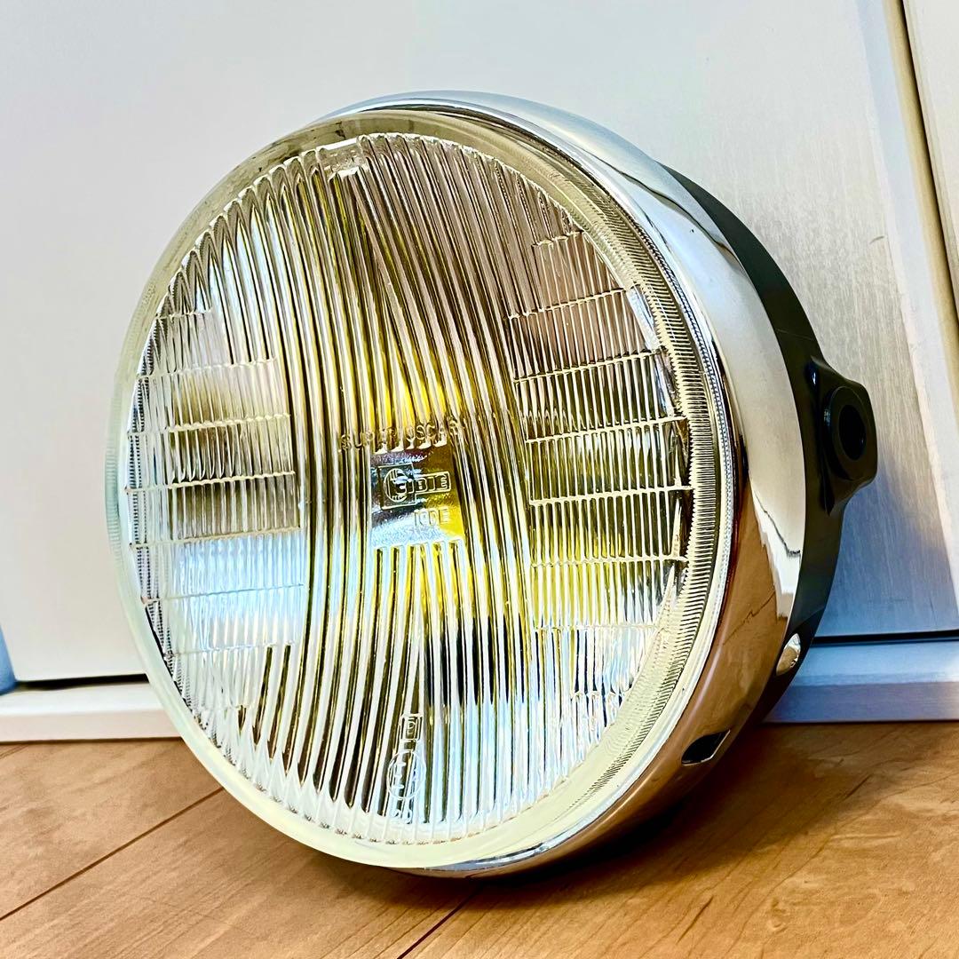 当時物 シビエ 凹み ヘッドライト CIBIE 極美品