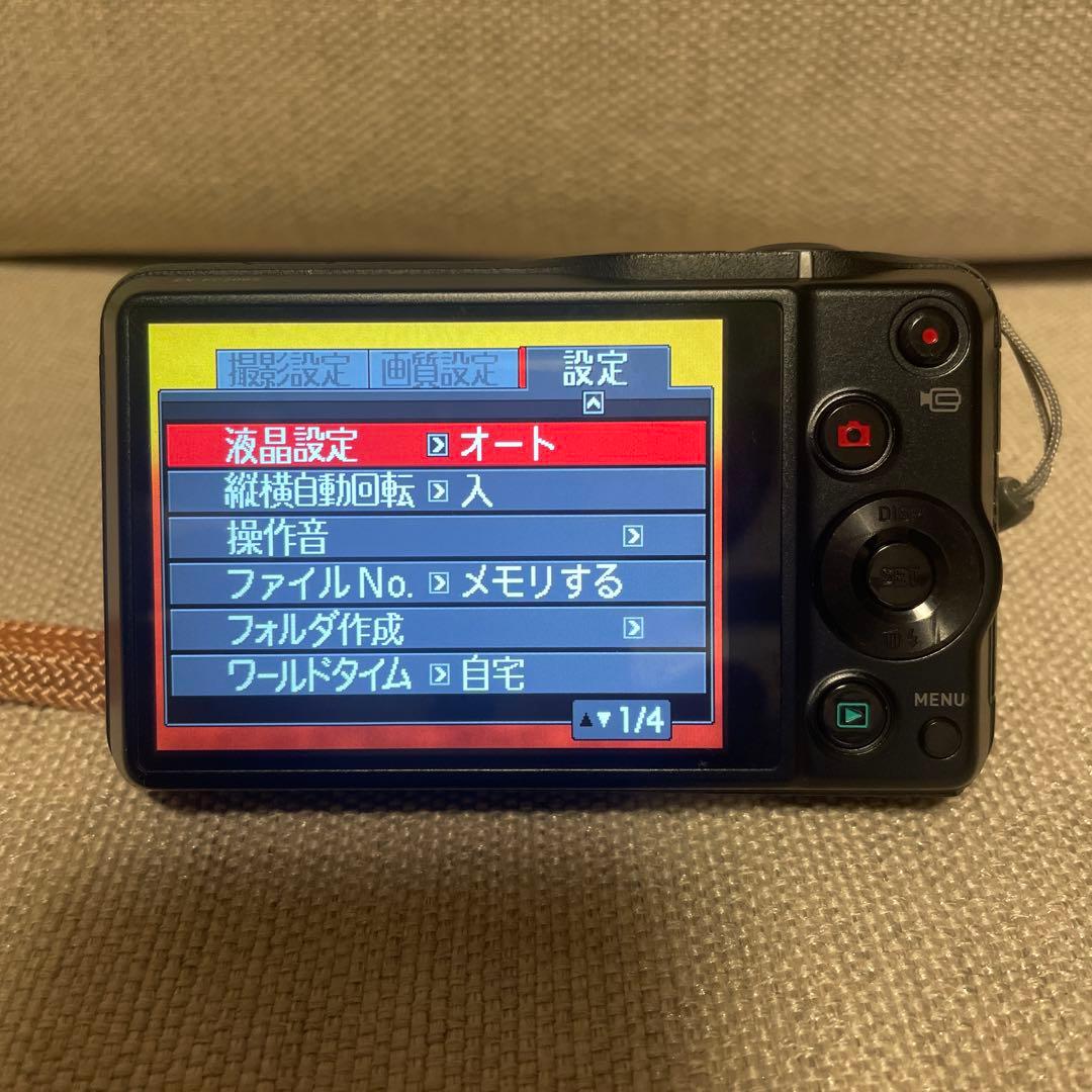 CASIO EXILIM EX-FC200S レッド　デジカメ