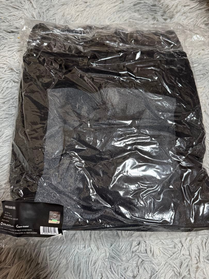 G dragon ブラックフード付きスウェットシャツ-パーカー