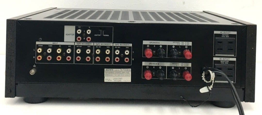 SONY ソニー TA-F333ESX ステレオプリメインアンプ 1986年製
