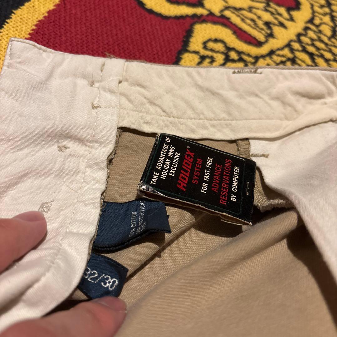 希少　90s ラルフローレン　Polo チノ　ゴールデンサイズ ワイド