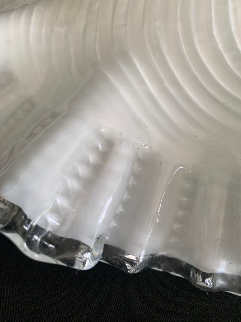 フランス製　MOUTH-BLOWN GLASS VIANNE ガラスシェード照明