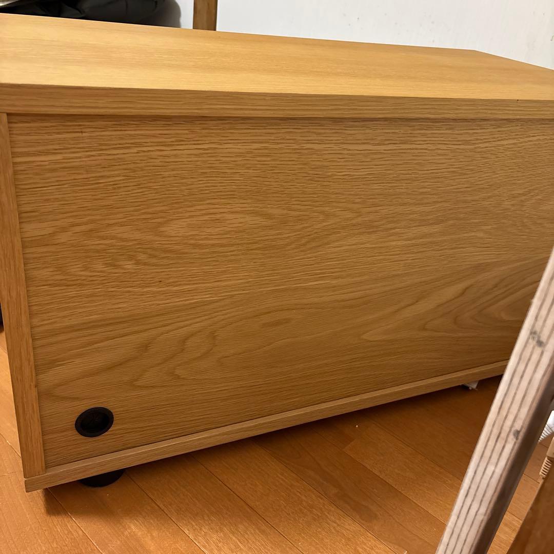 無印良品　基本スタッキングキャビネットと引出しウォールナット　中古美品　おまけ付