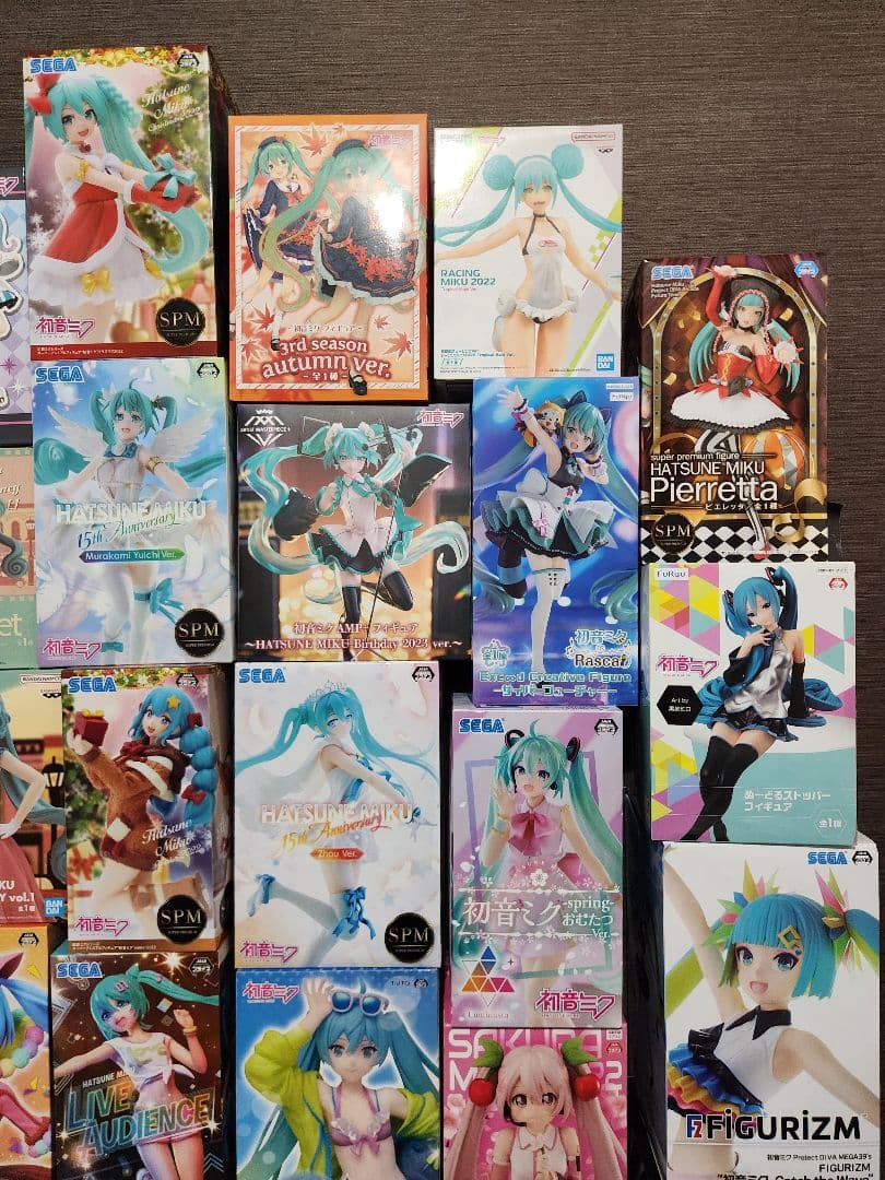 初音ミクコレクション『47個』美少女系フィギュア未開封品　色々シリーズかぶりなし