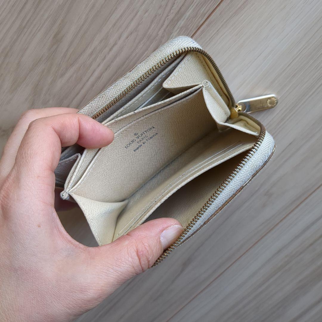 b*3様 ルイヴィトン ダミエ アズール ジッピー パース コンパクトウォ