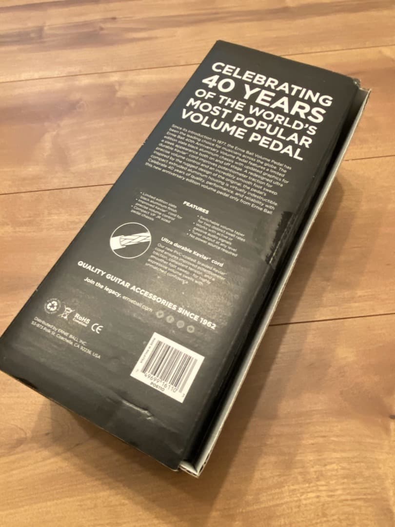 ギター ERNIE BALL 40TH ANNIVERSARY VOLUME PEDAL