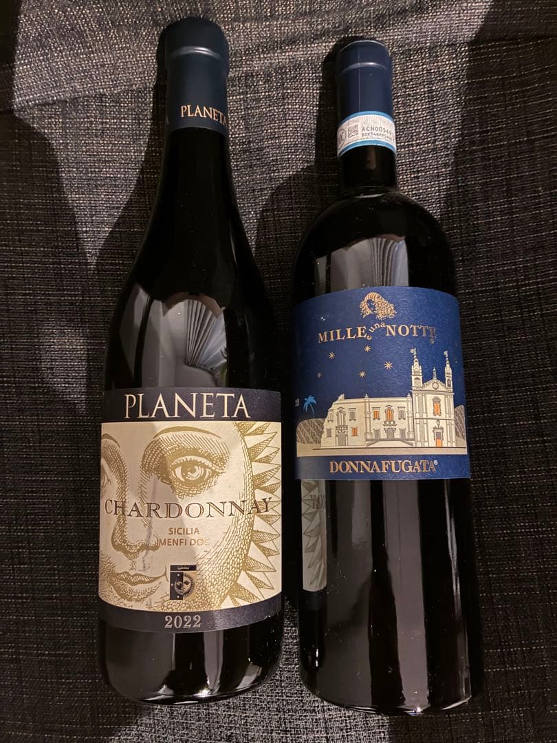 シチリアワイン2本