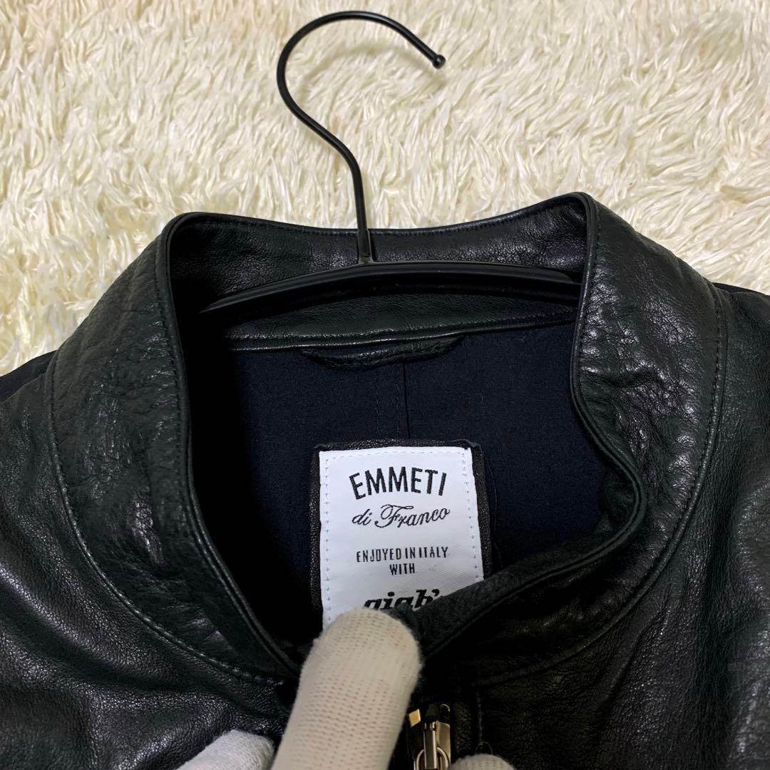 EMMETI giab’s ARCHIVIO シングルライダース 46 黒