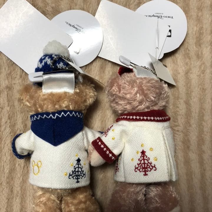 ダッフィー シェリーメイ イツクリぬいぐるみバッジ