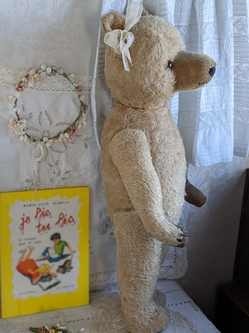 【h】アンティークベア　アンティークテディベア　ハーマン