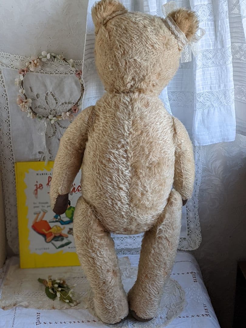 【h】アンティークベア　アンティークテディベア　ハーマン