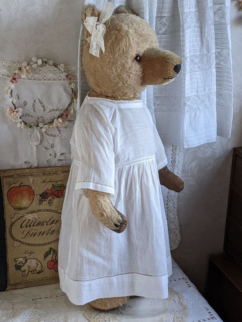 【h】アンティークベア　アンティークテディベア　ハーマン