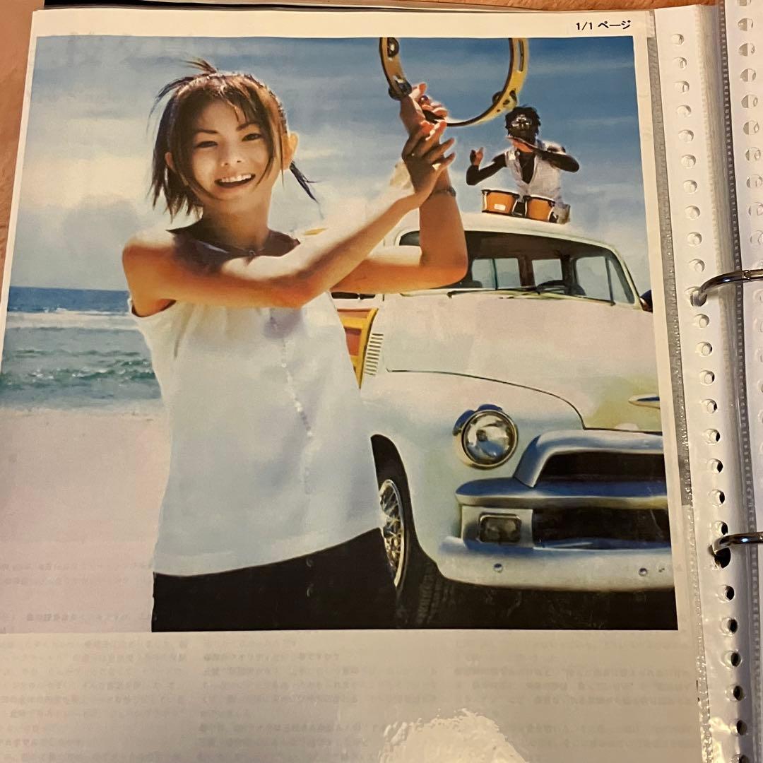 切り抜き200ページ 倉木麻衣 表紙 インタビュー リリース 写真集 本