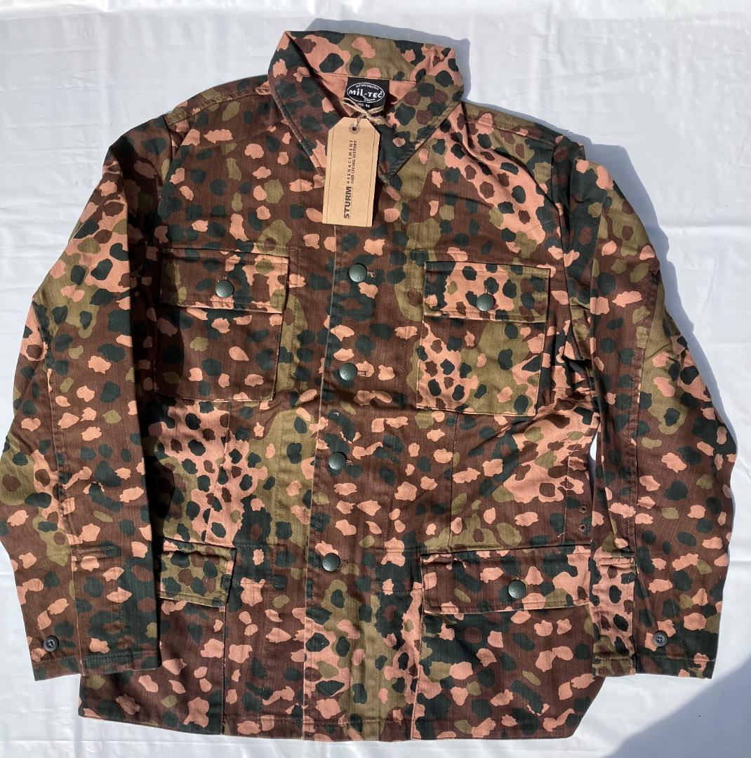 WW2　ドイツ軍　独Strum　M44ドット迷彩上着　レプリカ　G52