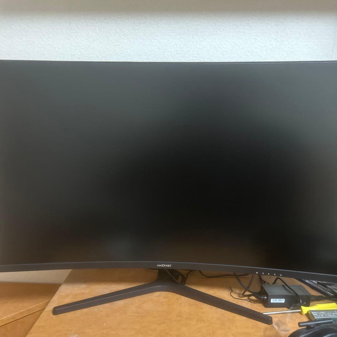 AMZFAST カーブ型モニター 本体