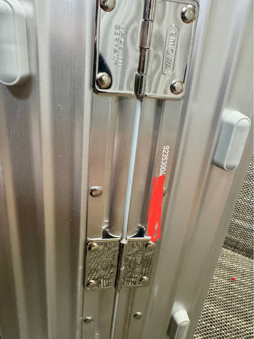 【レア新品未使用】RIMOWA トパーズ 34ℓ アルミニウム製キャリーカート