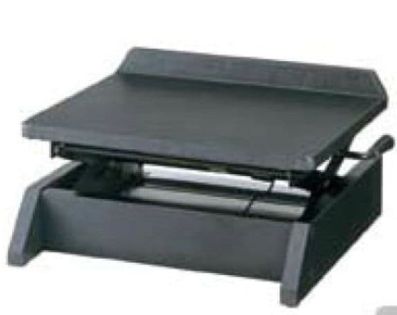 ピアノ補助台 高さ調整機能付き　黒