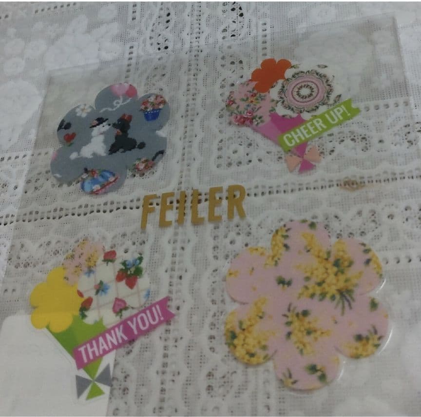 ♦最安値！【新品】Steiff × FEILER テディベアー＆ハイジ ハンカチ