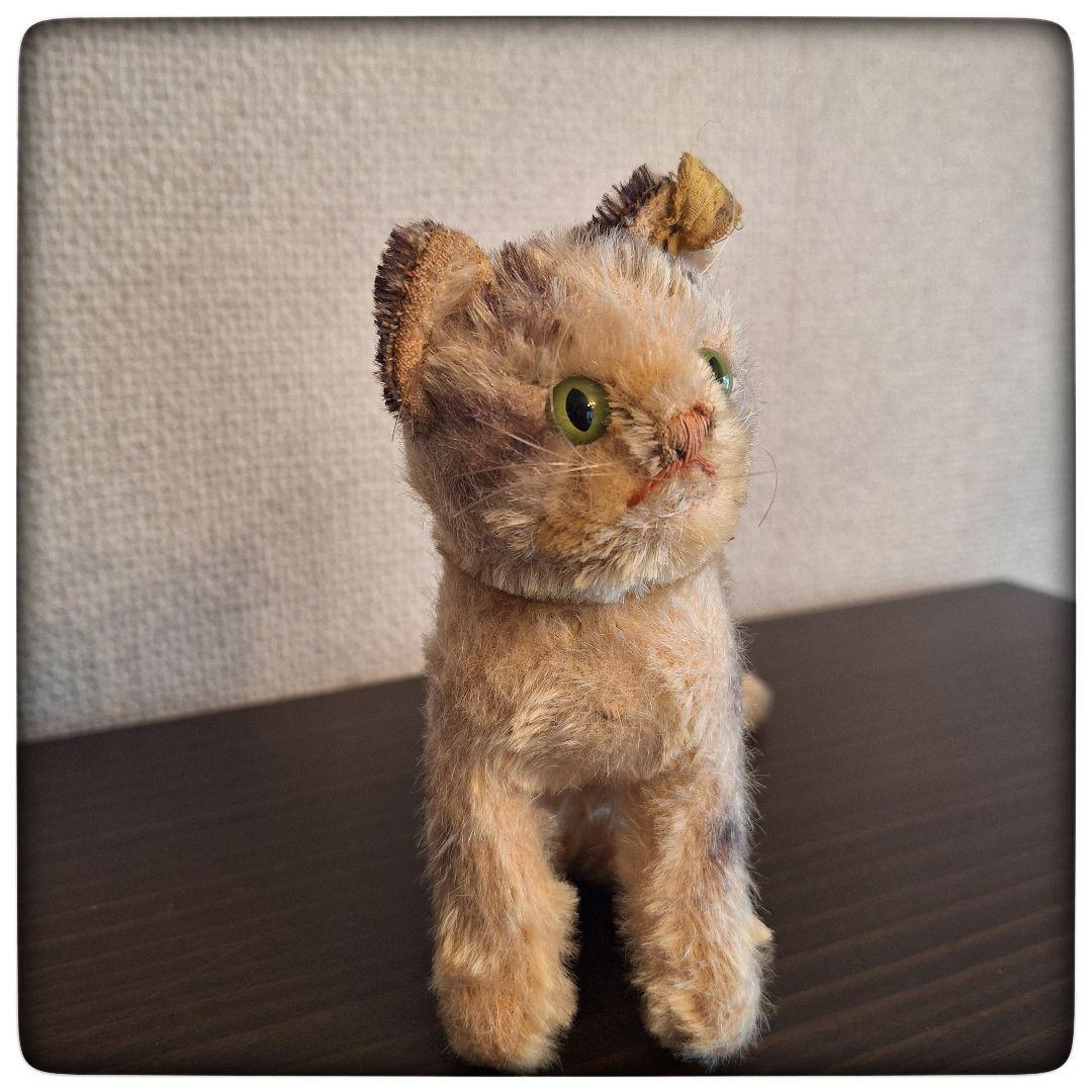 【座り子猫 Susi 14 cm 】ヴィンテージ シュタイフ