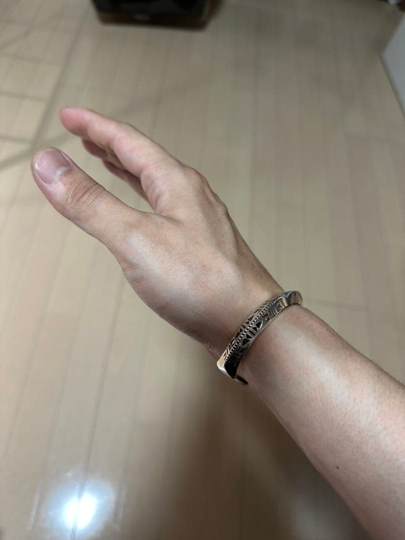 Navajo ナバホ　バングル　Arnold Good luck