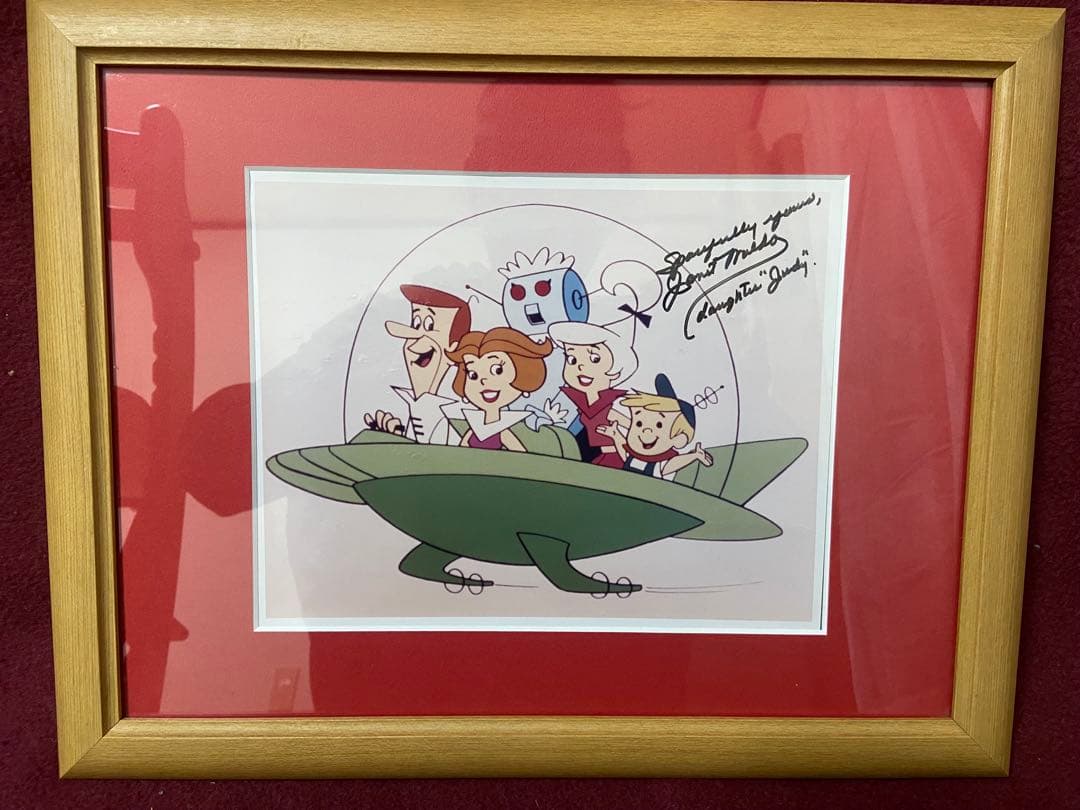 宇宙　海賊　ジェットソン サイン入り写真　Janet Waldo jetsons
