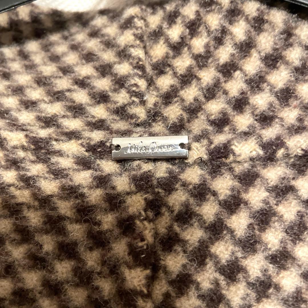 川口春奈着用　Mila Owen ミラオーウェン　接結ハーフ丈Ａラインコート