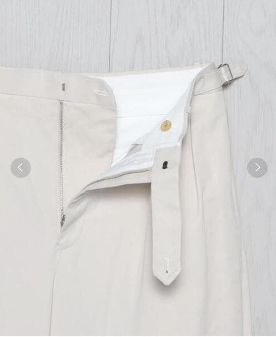 H BEAUTY&YOUTH ピーチカルゼ バルーンパンツ L Ovy kaja