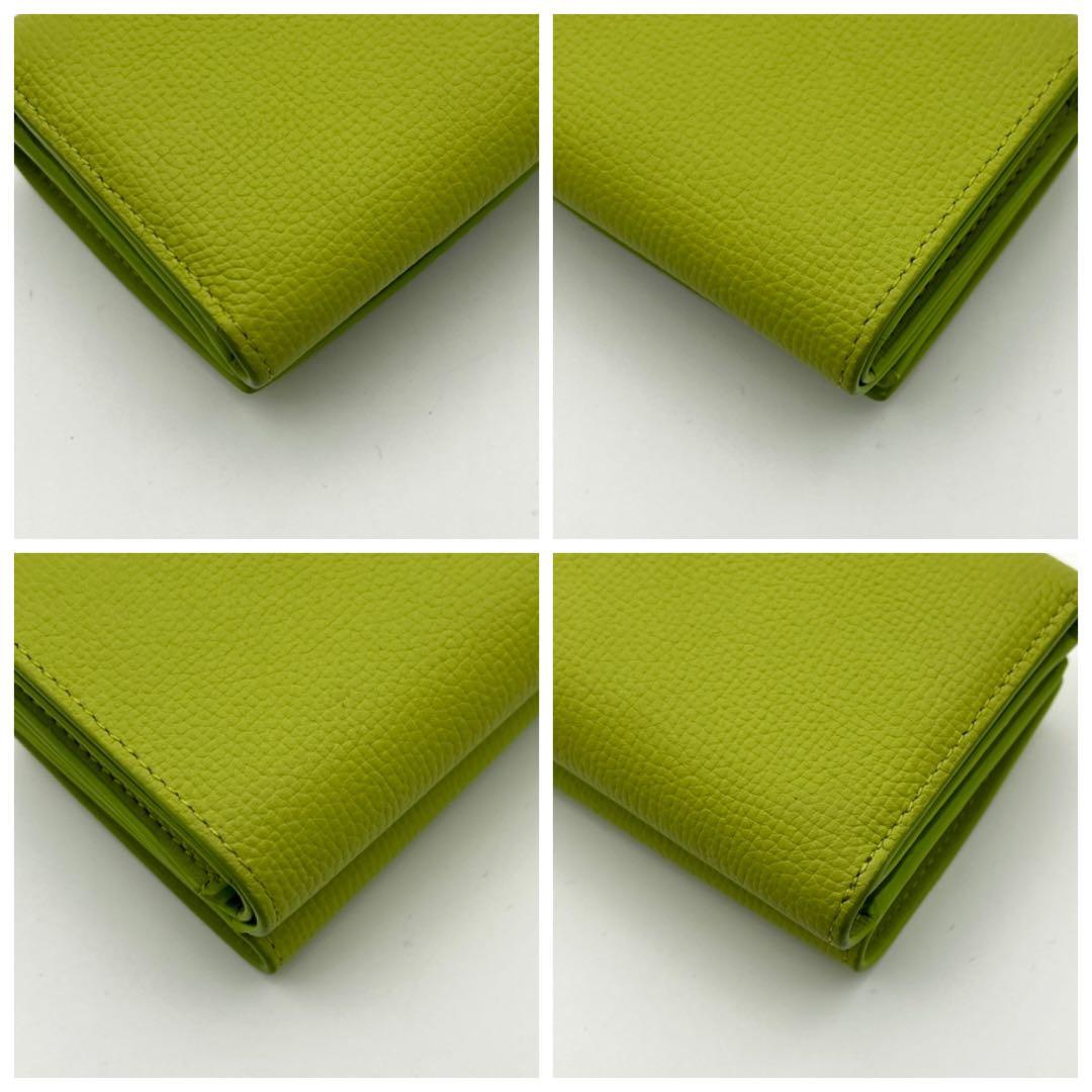 【希少カラー】LOEWE アナグラム トライフォールド ウォレット 三つ折り財布