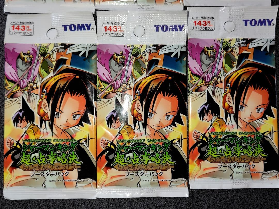 シャーマンキング　カードパック　first 6個セット