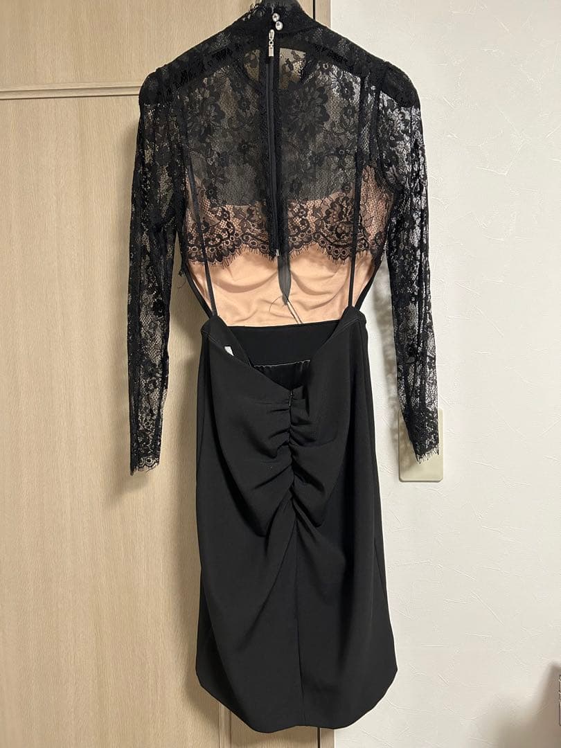 【美品】アンディ　レースドレス　ブラック