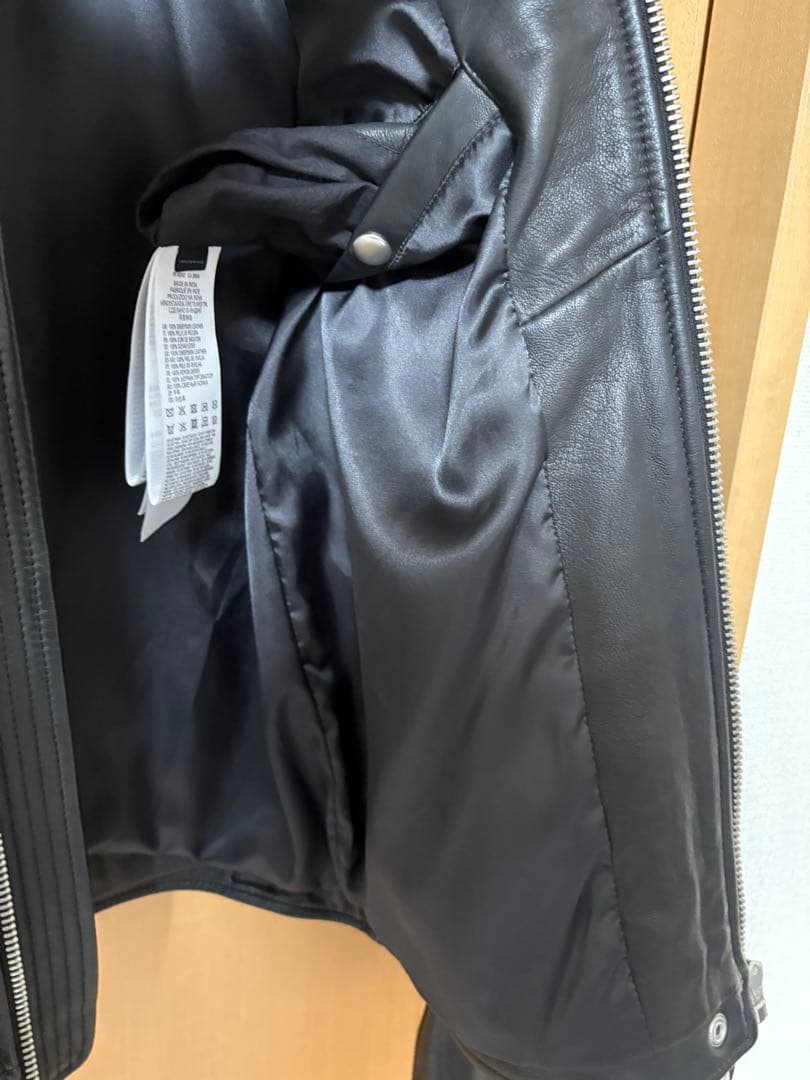 【未使用品】ディーゼル　シングルライダース　シープスキン　Mサイズ