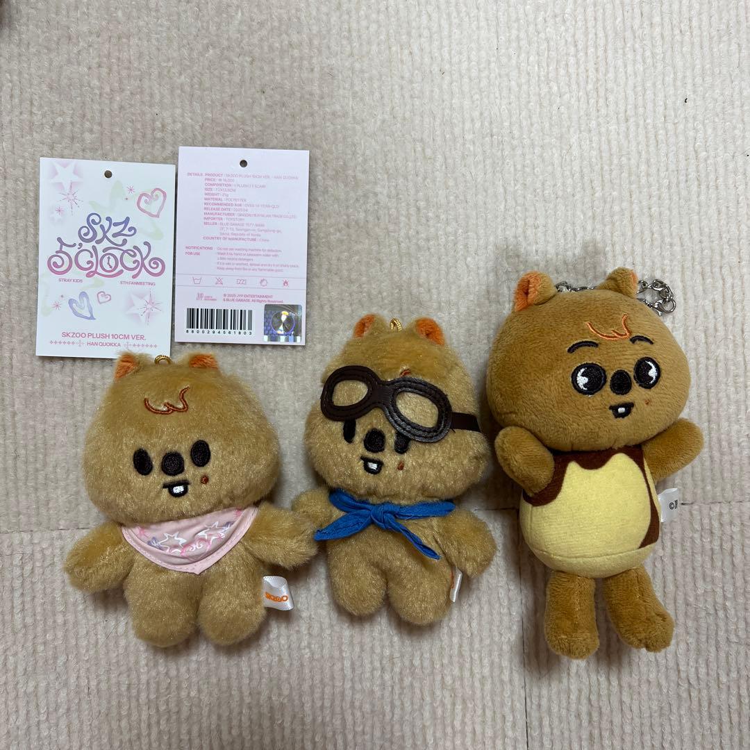 スキズ　ぬいぐるみ　セット　skzoo ハンクオッカ トートバッグ