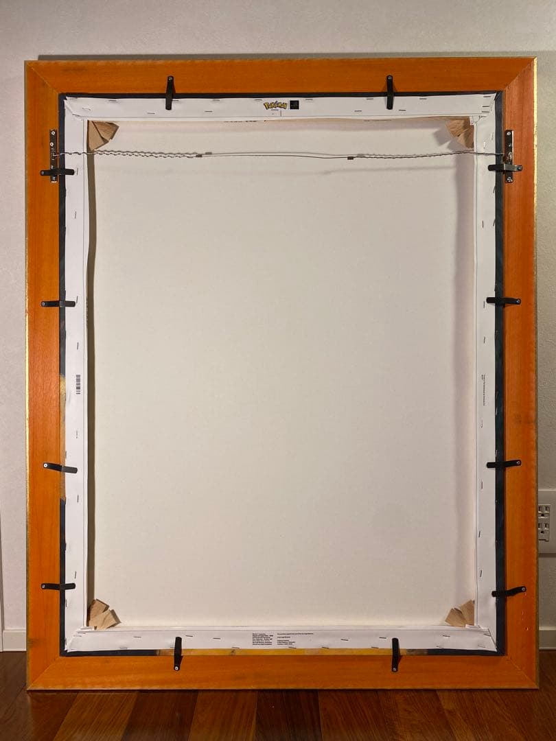 ゴッホピカチュウ キャンバス XL 95×75 金枠 xl