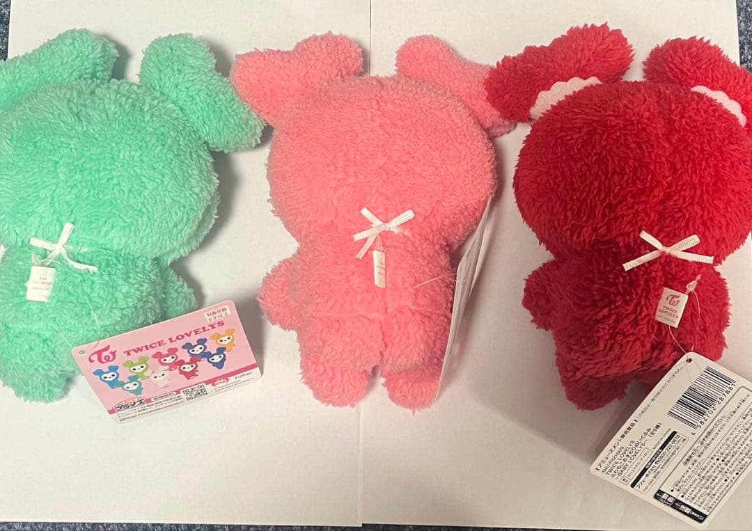 【1/12までの限定価格】TWICE LOVELYS ふわもこおすわりぬいぐるみ
