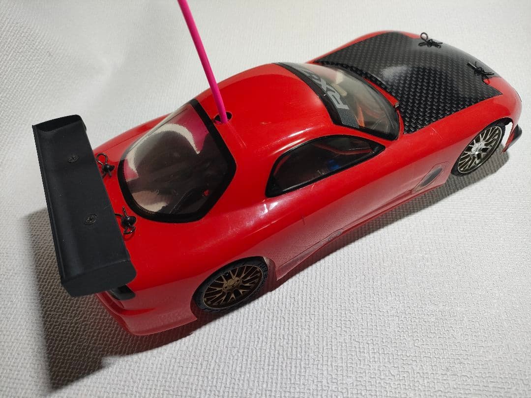 HPI マイクロRS4 1/18RCベルトドライブ4駆 メカ組込　マツダ RX7