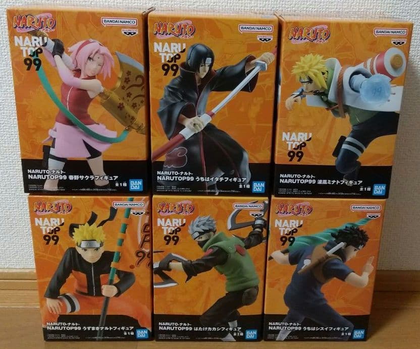 NARUTO ナルト フィギュア イタチ カカシ サスケ ミナト 我愛羅 自来也