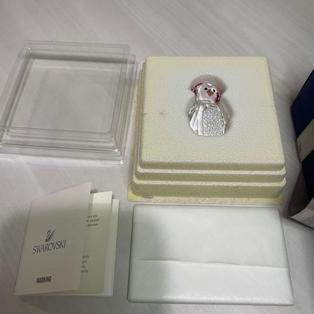 未使用品☆スワロフスキー☆ロッキングペンギン☆置物☆