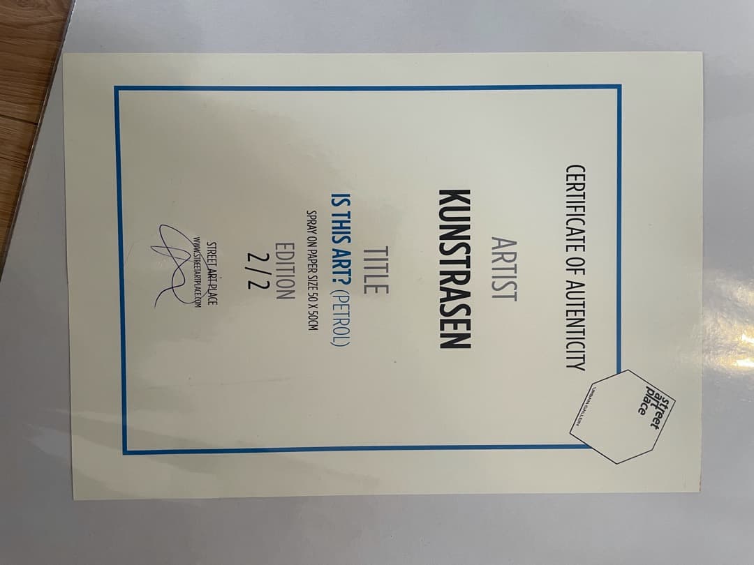 【超希少】kunstrasenIs -Is This Art? ED2