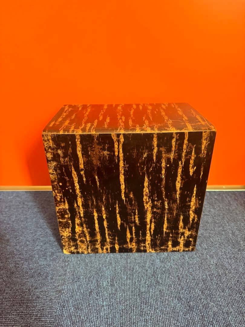 1956 桜皮細工　樺細工　引き出し3段　未使用