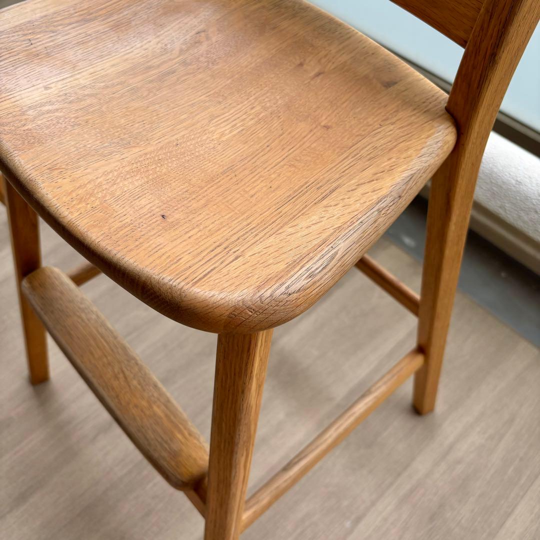 飛騨産業 子ども用スツール WO色 幅41×奥40×高さ77cm 3/18まで