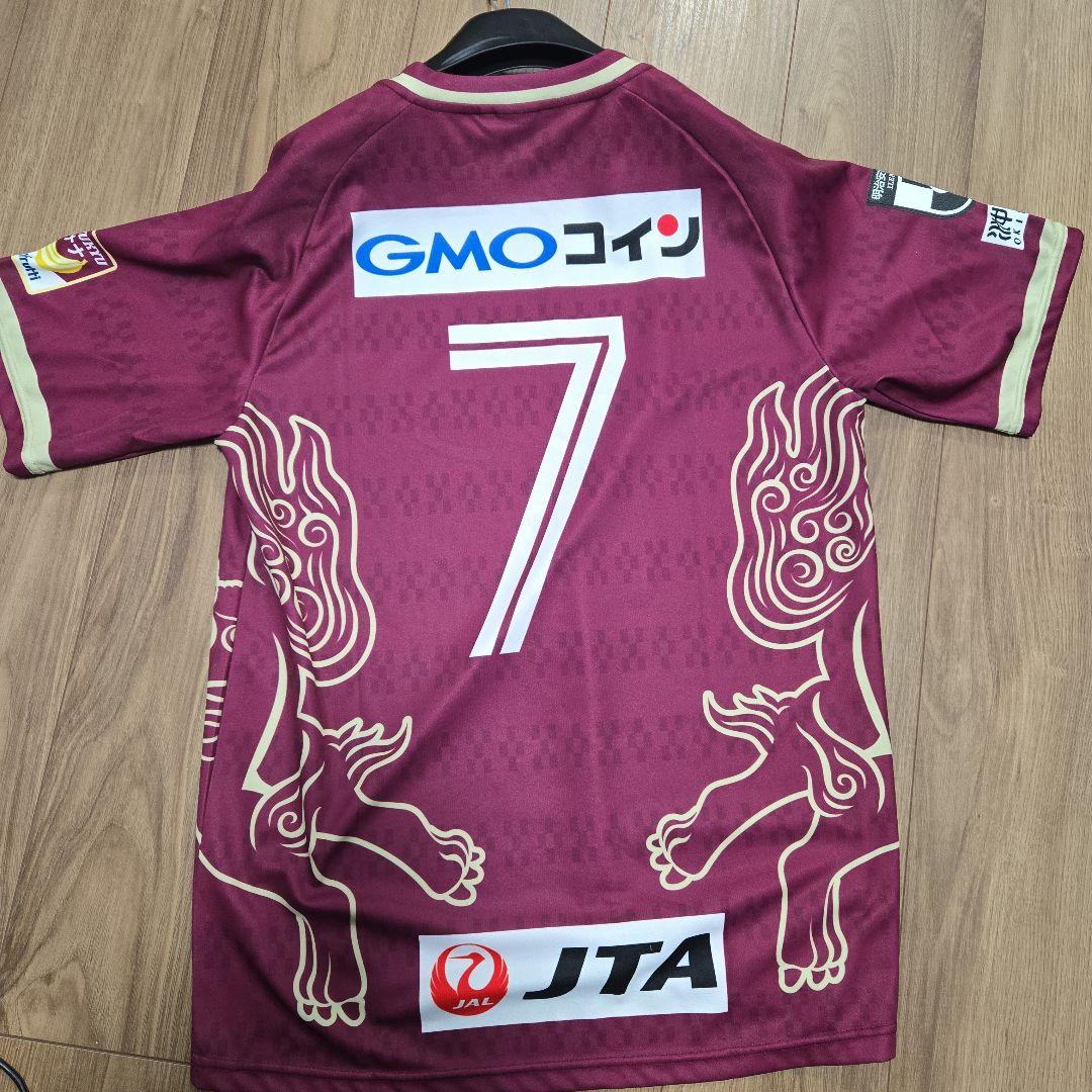 FC琉球 2019年 小野伸二　オーセンテックユニフォーム