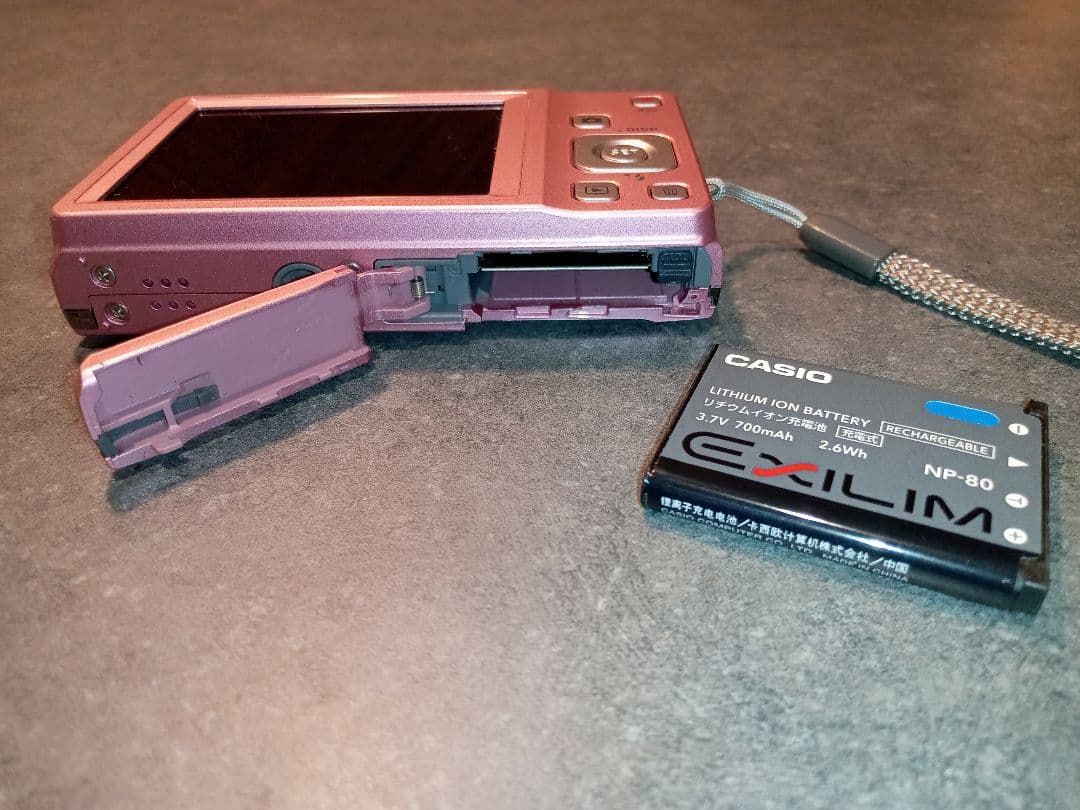 【CASIO】コンデジ EXILIM EX-ZS5 ピンク