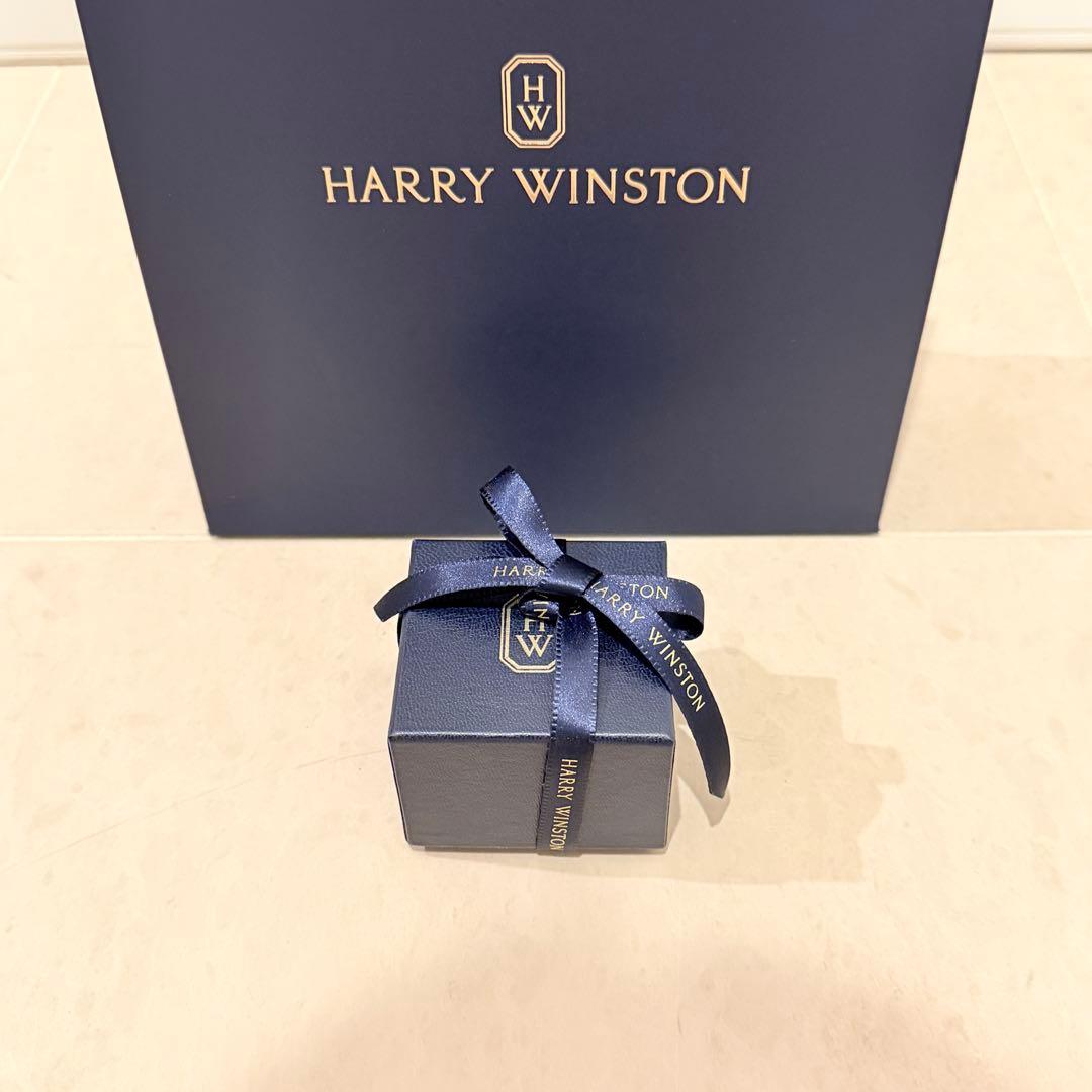HARRY WINSTON 婚約指輪 リングケース ショッパー ギフトセット