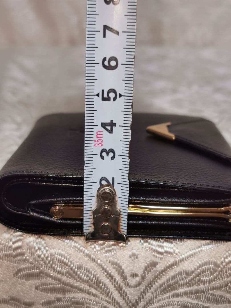 未使用　イブサンローラン ガマ口 二つ折り財布