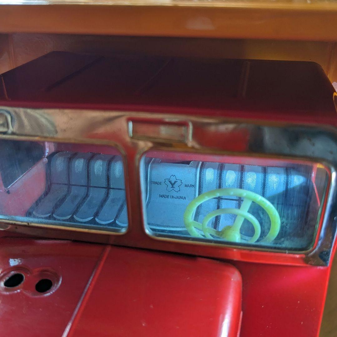 レトロ　米澤玩具（株）ブリキのダンプカー　長さ380×幅160×高さ195