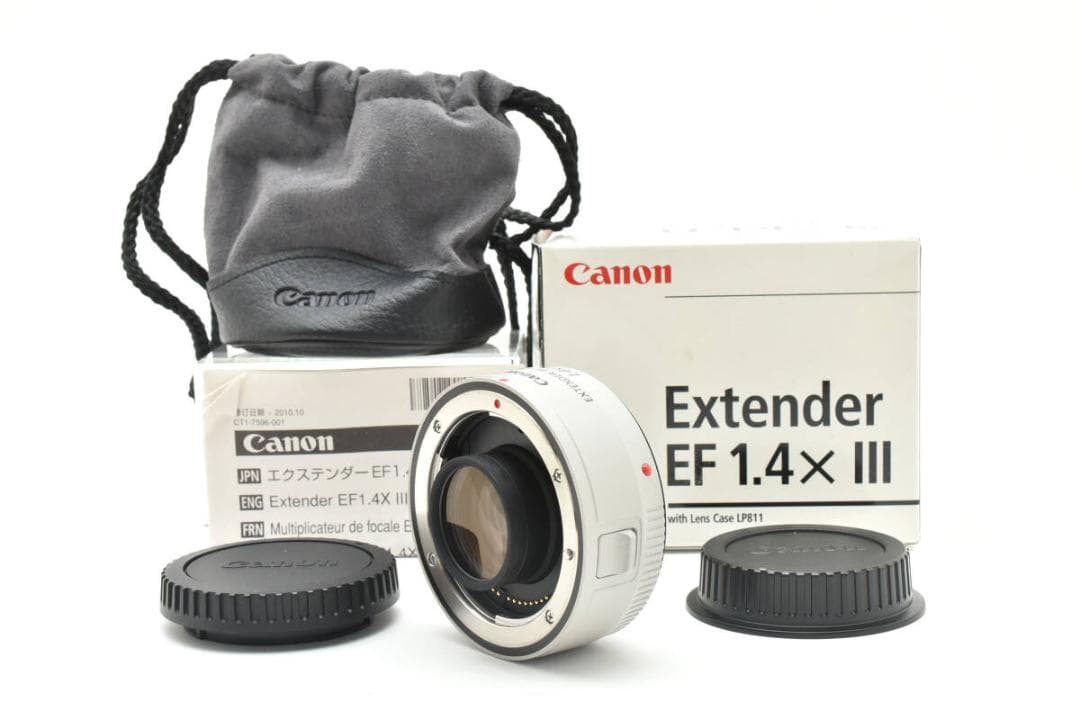 ★ 高性能テレコン★ Canon キヤノン EXTENDER EF 1.4xⅢ