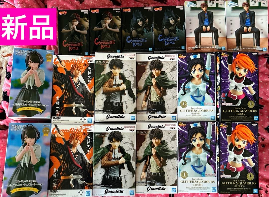新品未開封　人気　アニメフィギュア　2個ずつ　18個　まとめ売り